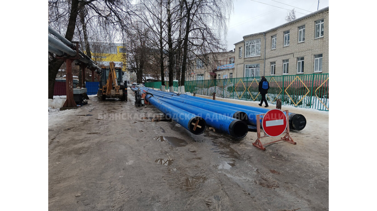 В Брянске построят пять километров нового водопровода