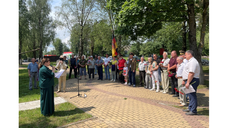 В Дятьково отметили 80-летие образования Группы советских войск в Германии