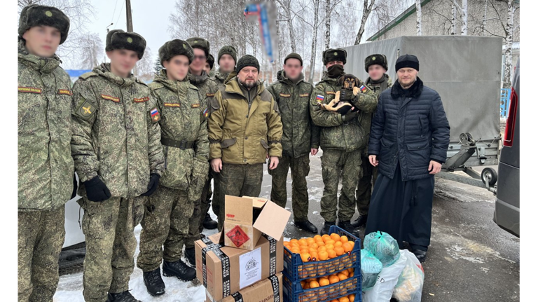 Брянские священники передали очередную партию гуманитарной помощи бойцам СВО