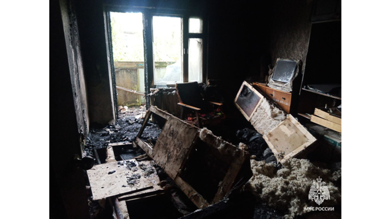 В Новозыбкове при пожаре погиб 67-летний мужчина