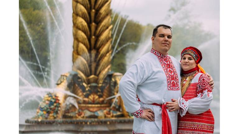 Брянская пара заключила брак на выставке-форуме «Россия» в Москве