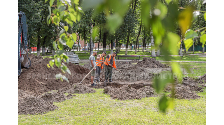 В сквере Лесные сараи Брянска на вечное дежурство заступят три бронзовых пограничника