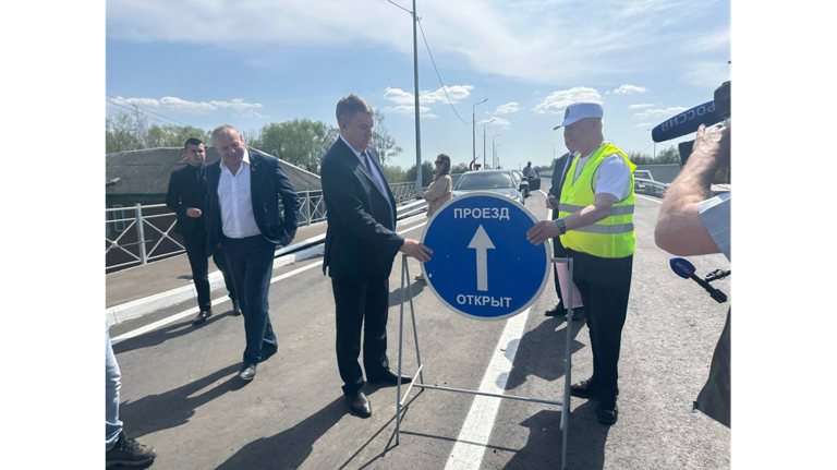 В Почепе открыли мост через Судость