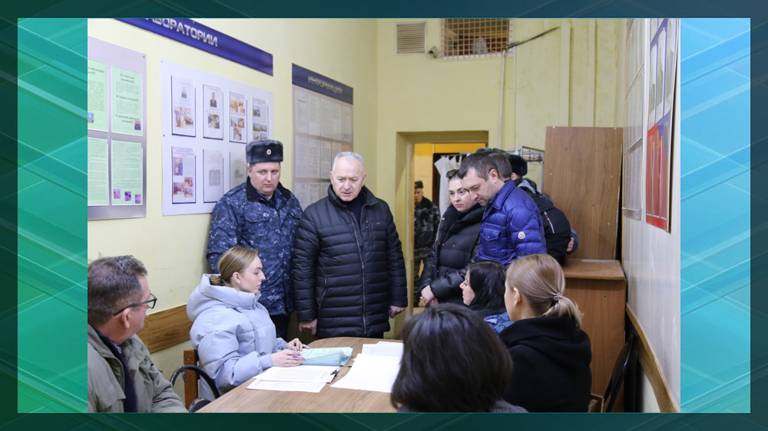 В брянском УФСИН прошли выборы президента России
