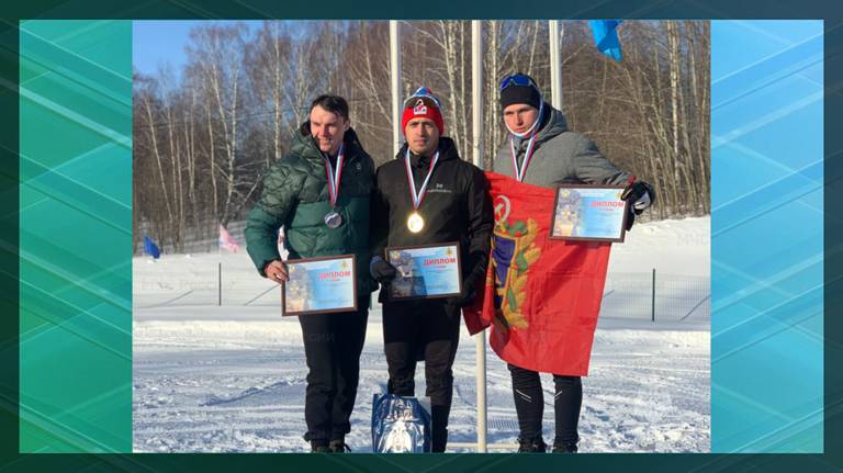 Брянский пожарный занял призовое место в соревнованиях по лыжным гонкам 