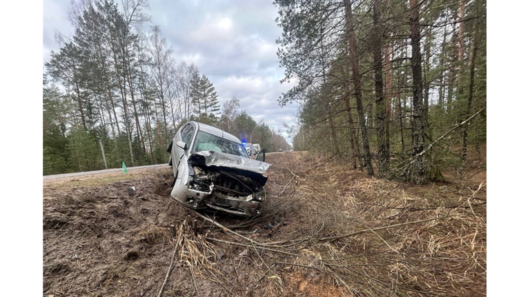 В ДТП на брянской трассе пострадали два водителя 28 и 24 лет