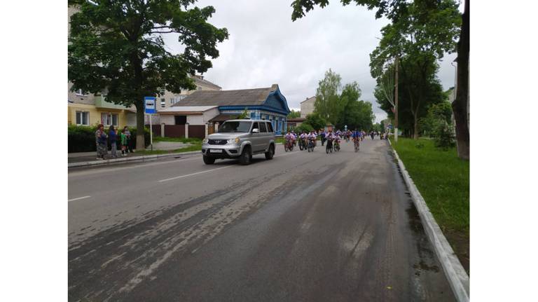 В Новозыбкове состоялся велопробег, посвященный Дню России