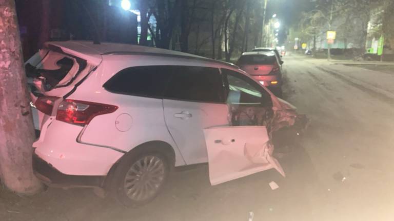 В Брянске при попытке скрыться от погони ДПС пьяный водитель разбил 9 машин