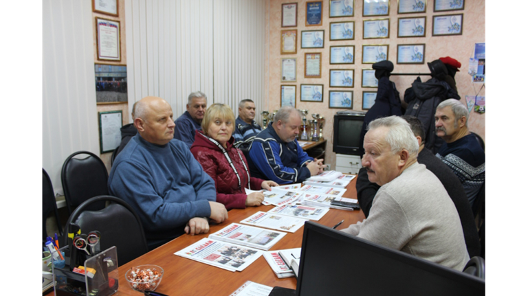 В Брянске ветераны городского УМВД провели итоговое заседание