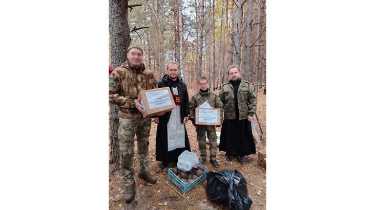 Священники Брянской епархии посетили военнослужащих в приграничной зоне СВО