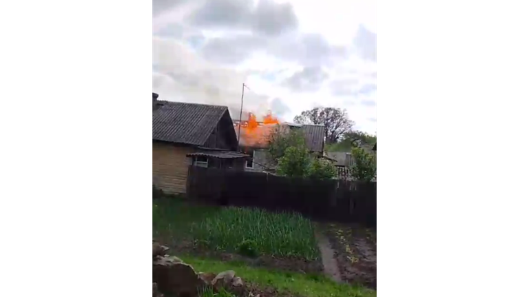 Дроны ВСУ спалили дотла дом в Климовском районе