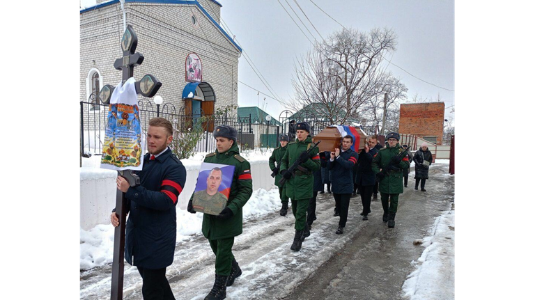 В брянском селе Гордеевка простились с героем СВО Олегом Третьяковым