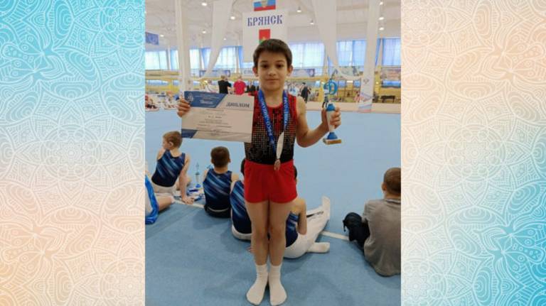Брянский гимнаст Тимур Клещ завоевал бронзу на турнире «Юный Динамовец – Надежда России 2024»