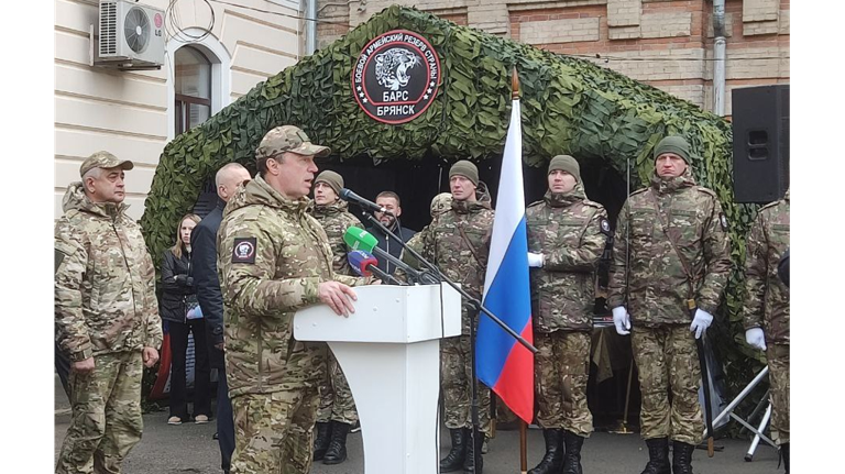 Командиру «БАРС-Брянск» Сергею Антошину присвоили звание майора