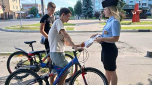 В Брянске два юных велосипедиста попались на нарушениях ПДД