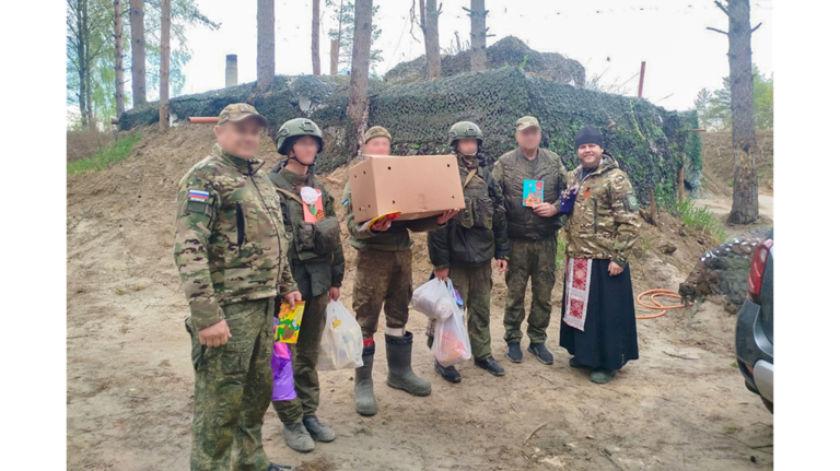 Прихожане брянского храма и волонтеры отправили гуманитарный груз бойцам группировки «Север»