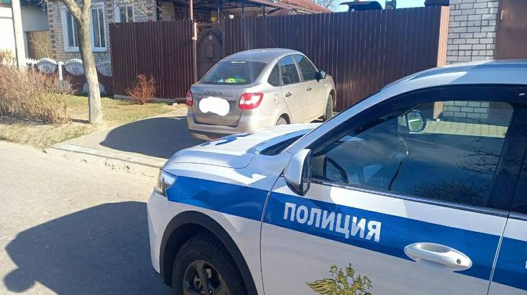 В Новозыбкове отстранили от управления пьяного водителя