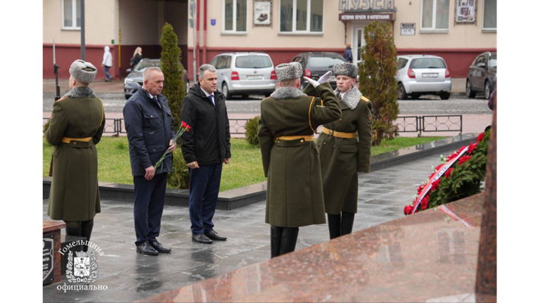 Брянская делегация прибыла в Гомель в День единения народов России и Беларуси