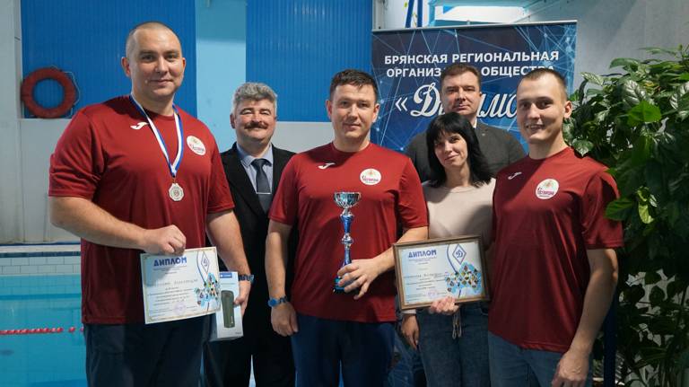 Брянские росгвардейцы стали призерами чемпионата общества «Динамо»  по плаванию