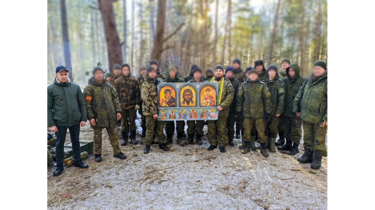 Брянский военный священник посетил группировку войск армии «Север»