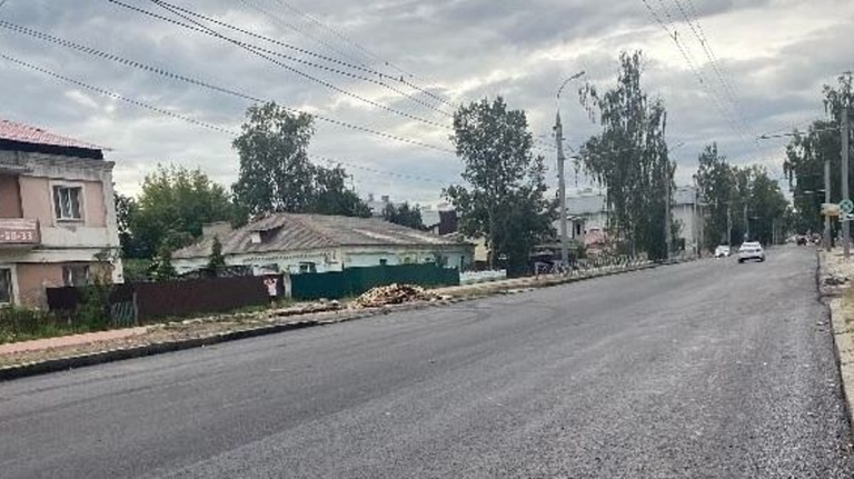 В Брянске продолжается капитальный ремонт улицы 22-го Съезда КПСС