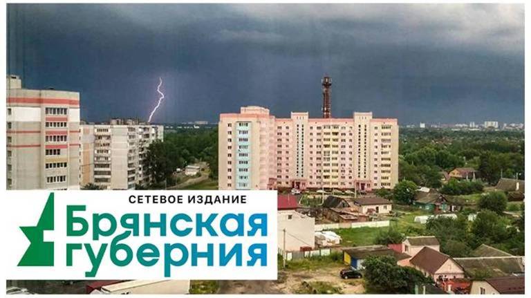 В Брянской области 23 июля ожидаются грозы с градом