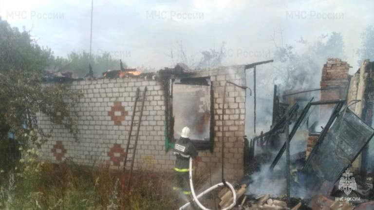 В Красногорском районе произошёл пожар в жилом доме