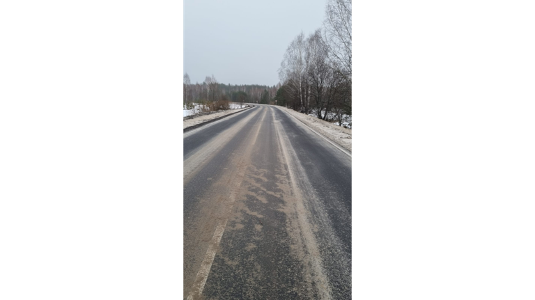 В Брянской области отремонтировали участок дороги «Суземка – Трубчевск» – Холмецкий Хутор