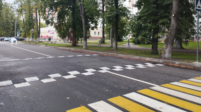В Брянске по нацпроекту полностью обновили участок улицы Комсомольской