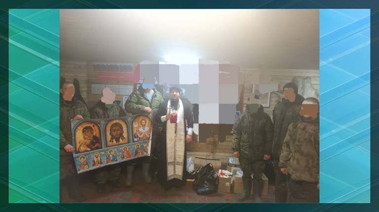Брянские священники передали гуманитарную помощь бойцам СВО