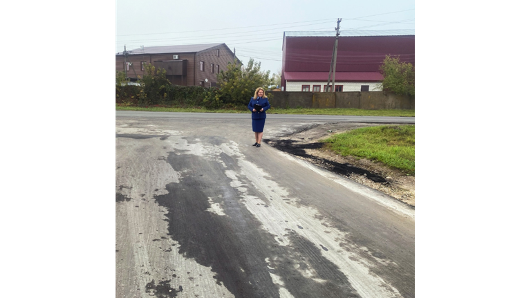 В Погаре отремонтировали убитую дорогу