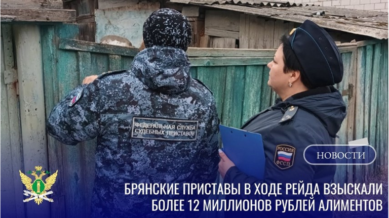 С брянских горе-родителей взыскали 12 миллионов рублей алиментов