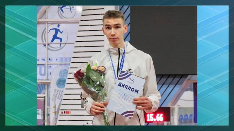 Брянец Степан Веткин стал серебряным призером первенства России по лёгкой атлетике