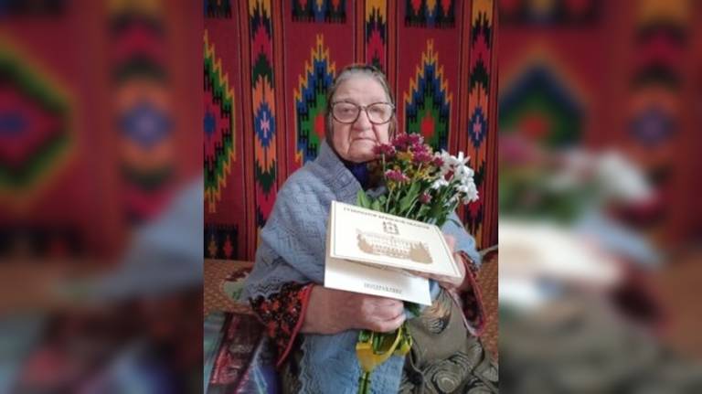 Жительница Злынки Анна Боброва отметила 95-летие