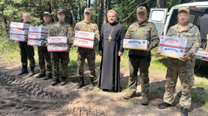 Брянский священник совершил очередную поездку в приграничную зону СВО
