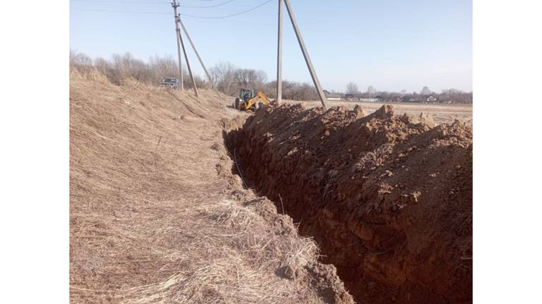 В брянском селе Ущерпье по нацпроекту реконструируют систему водоснабжения