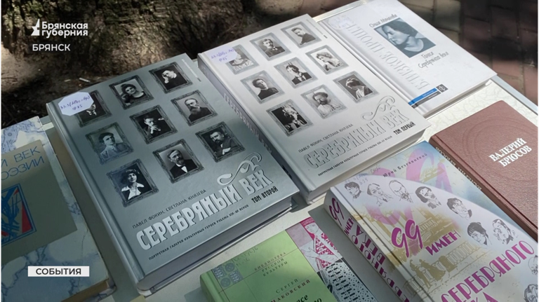 Поэтическая атмосфера наполнила парк имени Пушкина в Брянске