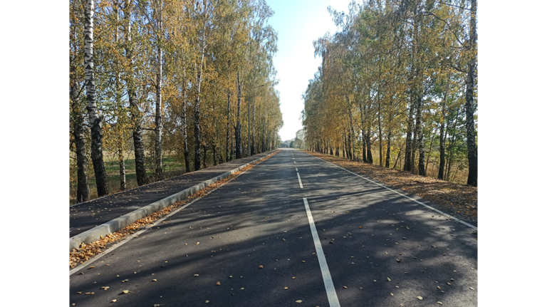 Благодаря нацпроекту преобразился участок дороги Кокино-Скуратово