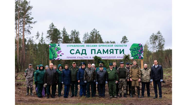 Жуковка присоединилась к международной акции «Сад памяти»