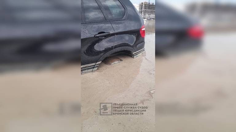 Брянец отсудил у мэрии более миллиона рублей ущерба за затопленный ливнем автомобиль