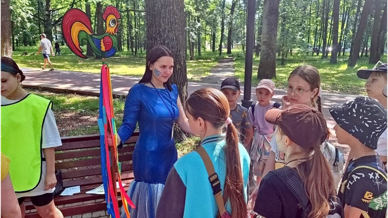 В Бежицком районе Брянска 226-летие Пушкина отметили в парке, носящем его  имя