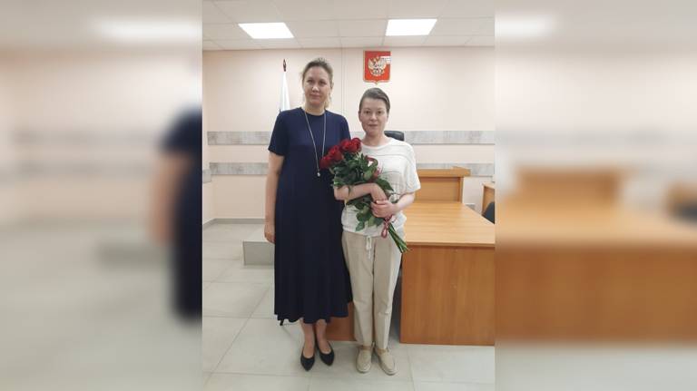 В Брянске судью Оксану Шматкову проводили в почетную отставку
