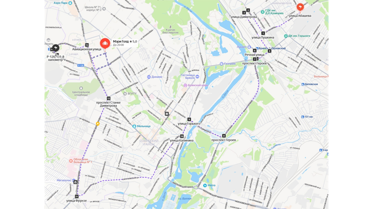 С 1 июля в Брянске по проспекту Героев запустят автобус №1 