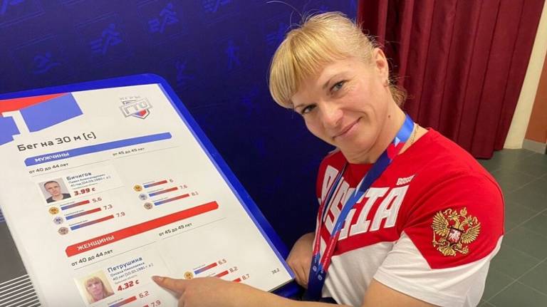 Героиней проекта «Лица ГТО» стала брянская легкоатлетка Оксана Петрушина