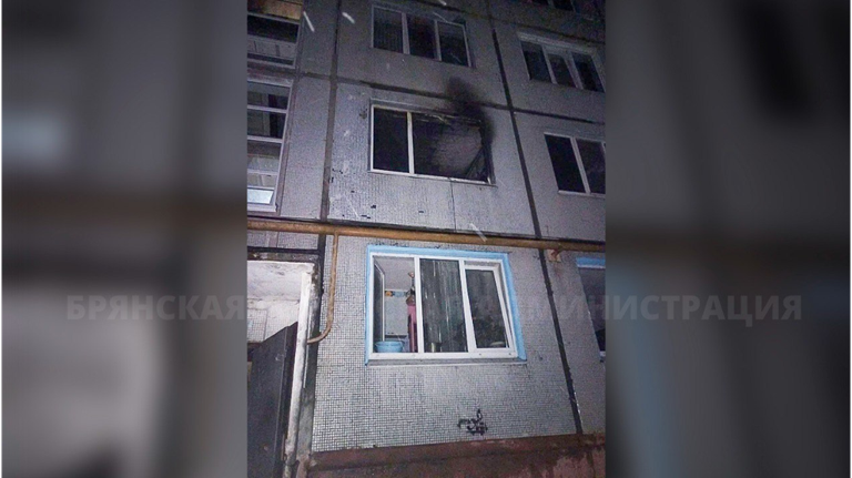 Cтало известно о состоянии пострадавшего при пожаре в Брянске мужчины