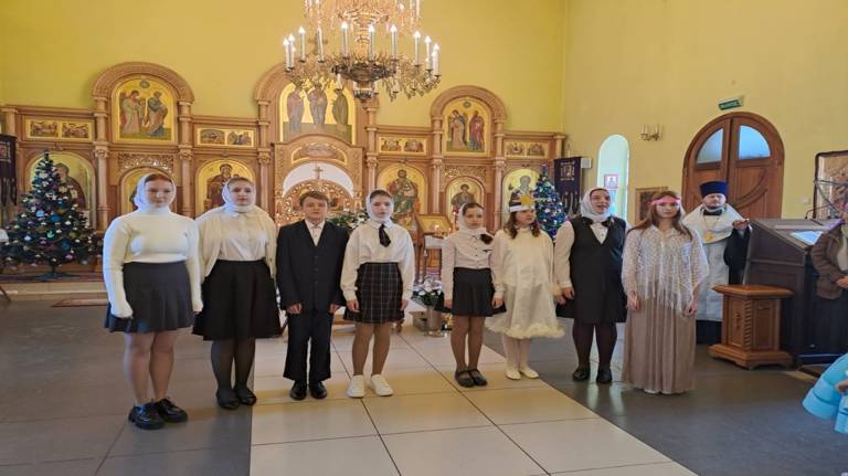 В Выгоничском благочинии Брянской епархии прошел Рождественский утренник