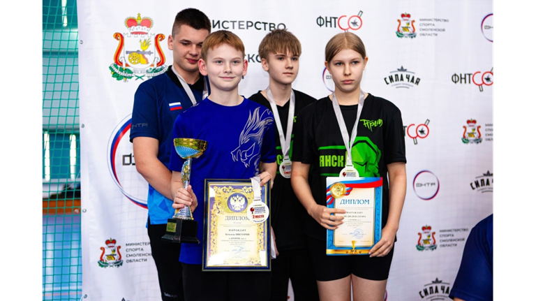Брянцы стали призерами клубного чемпионата Смоленской области по настольному теннису 