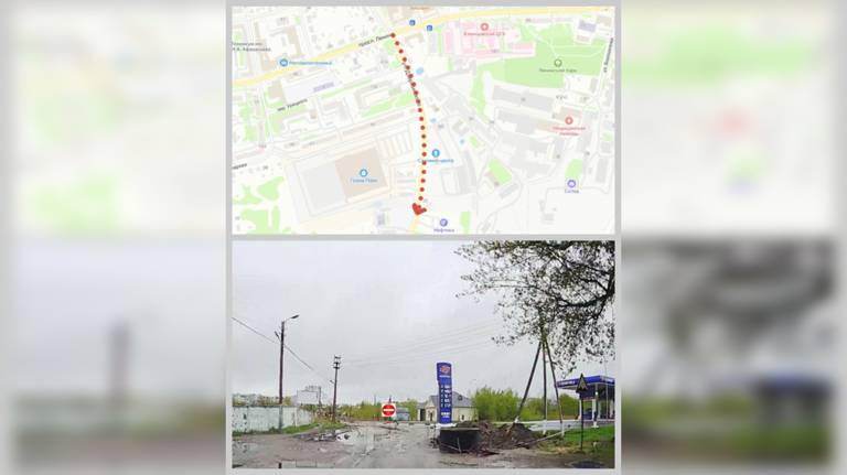 В Клинцах на время ремонта ограничат движение по улице Дзержинского 