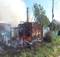 В жуковском селе пожар полностью уничтожил двухквартирный жилой дом