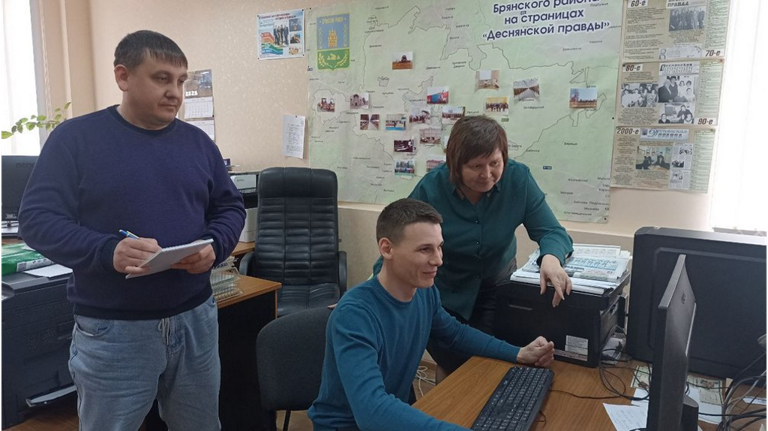 Брянский ветеран СВО трудоустроился в газету «Деснянская правда»